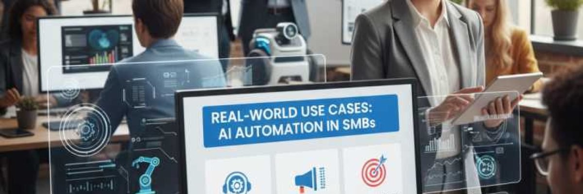 Real-World Use Cases AI Automation in SMBs (Small & Medium Businesses)